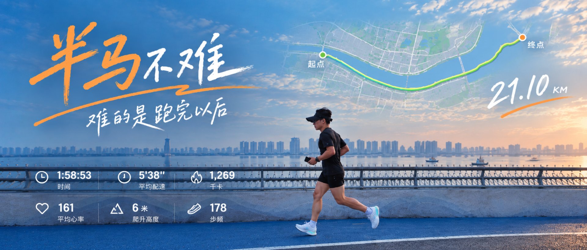 半马不难，难的是跑完以后