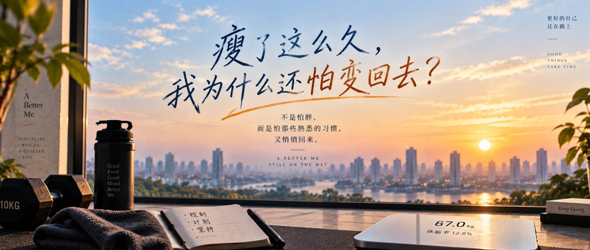 瘦了这么久，我为什么还怕变回去？