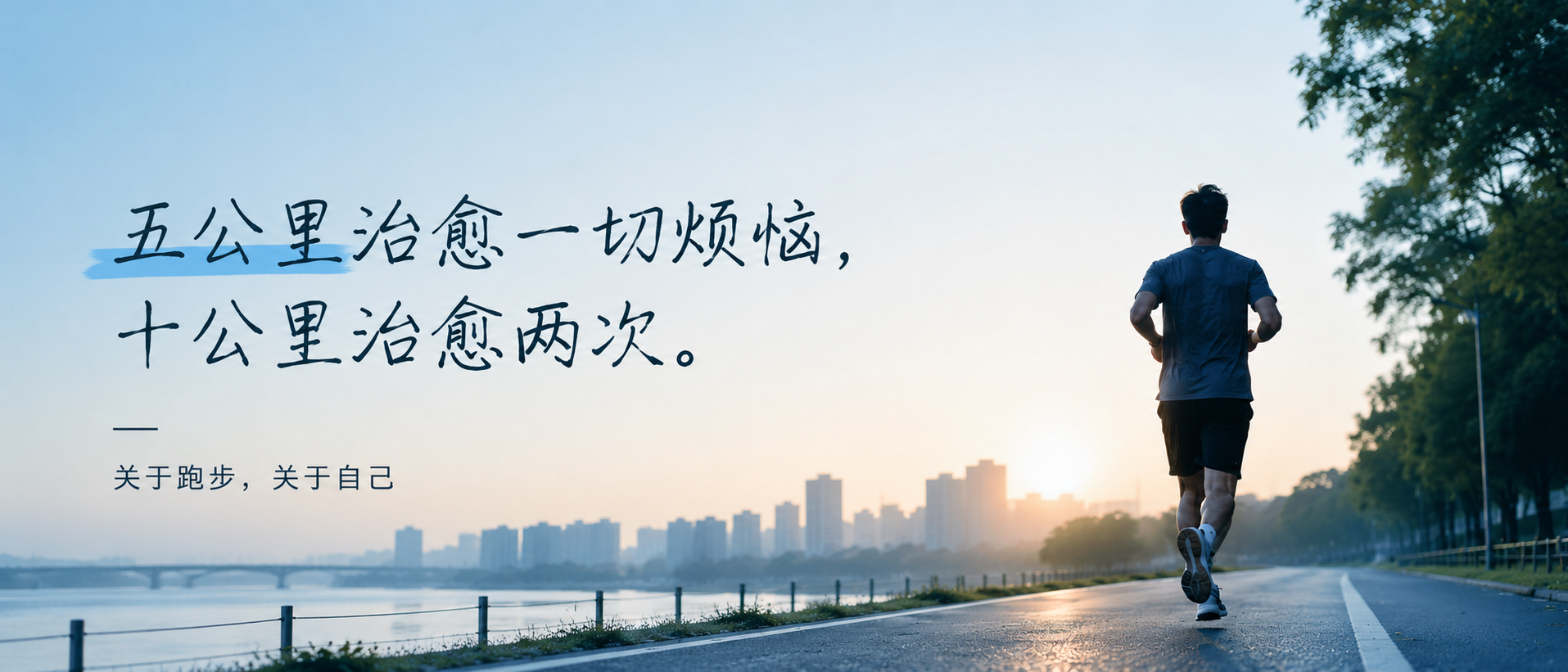五公里治愈一切烦恼,十公里治愈两次
